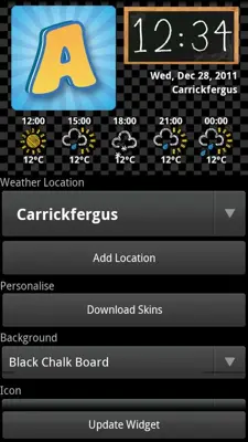 Awesome Widgets Lite android App screenshot 2